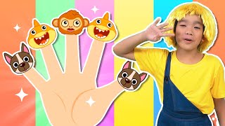 Funny Animals Finger Family Song 🐵🦁  Learn to Be A Good Kids