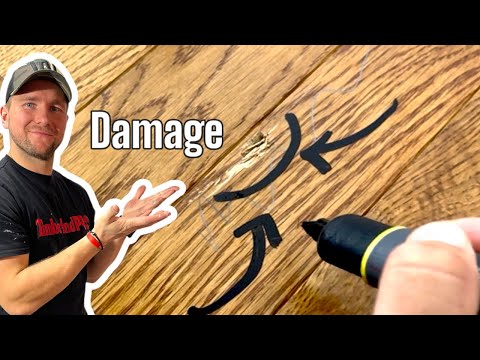 Hardwood Floor Repair Hack You’ve Never Seen Before!