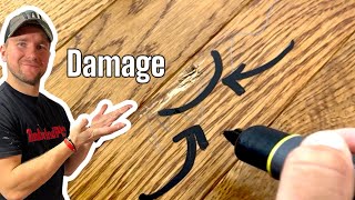 Hardwood Floor Repair Hack You’ve Never Seen Before!