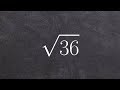 Understanding Square Roots and Radicals