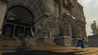 Stealing GIANT T-REX from the Museum!! (Lego City Undercover is HILARIOUS)