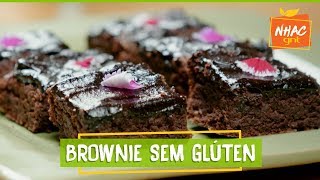 Brownie de chocolate amargo sem glúten | Bela Cozinha | Bela Gil