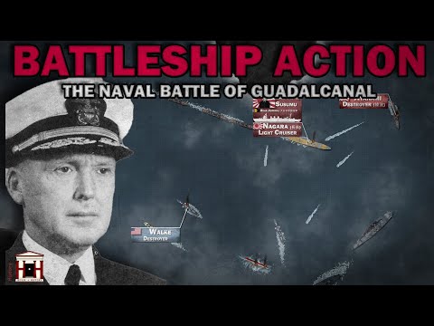 The Naval Battle of Guadalcanal, 1942 - Animated (ALL PARTS)