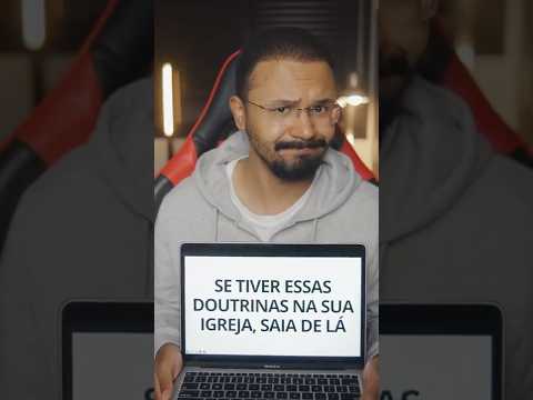 Se tiver essas coisas na sua igreja, saia de lá - #shorts #deus #biblia #fé #jesus #igreja