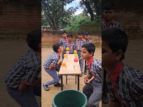 School spoon ball games #funny #viralvideo #gaming #school  #shorts