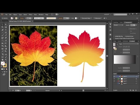 How to Convert a JPEG Image Into a Vector Graphic in...