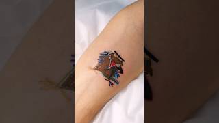 Тату на руке Крутые бобры. Красивая, стильная татуировка от мастера  @kottattoostudio