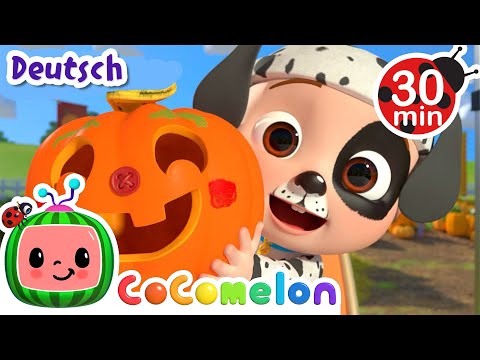 Kuerbislied zu Halloween | CoComelon Deutsch | Cartoons und Kinderlieder