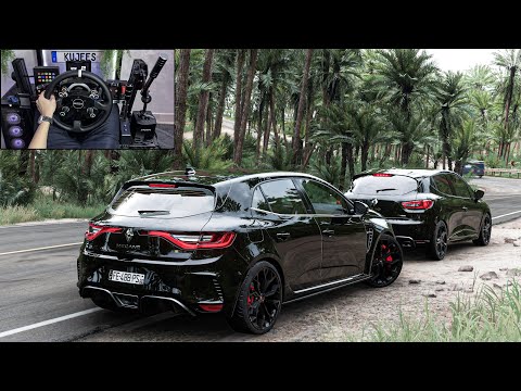 Renault Megane RS & Renault Clio 4 RS - Forza Horizon 5 | Steering Wheel Gameplay