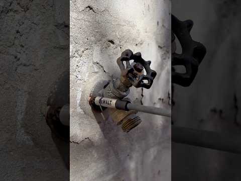 Easy way to replace outdoor faucet