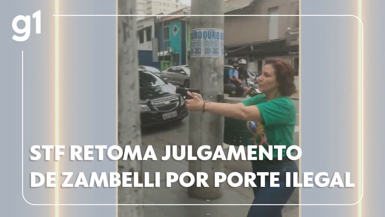STF retoma julgamento de Carla Zambelli por porte ilegal de arma de fogo