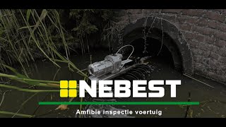 Nieuwe aanwinst Nebest Duikinspectie - Amfibie inspectievoertuig