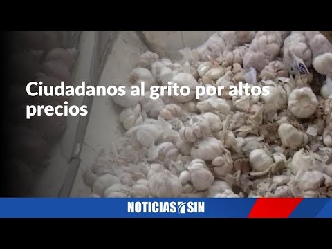 Ciudadanos al grito por altos precios