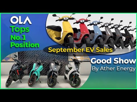 OLA Tops Two Wheeler Sales | EV Sales Report | Electric Vehicles