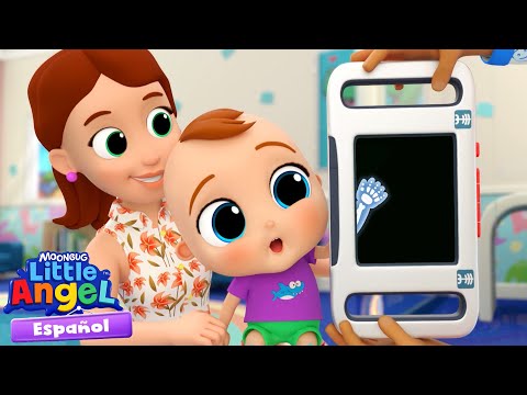 Bebé Juan revisa sus huesos 🦴| Canciones Infantiles con Bebé Juan🎵| Little Angel Español