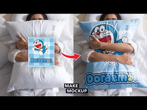 How Make Pillow Mockup In Photoshop   Tutorial for beginners