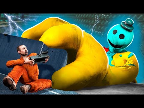 DESCUBRIMOS a DOEY de PLASTILINA (Poppy Playtime 4) con un DRON que lo CAPTURÓ | GARRY'S MOD