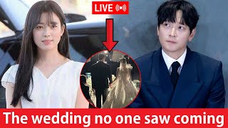 Fans Shocked by the Unexpected Wedding of Kang Dong Won and Han Hyo Joo in Their Hometown of Seoul