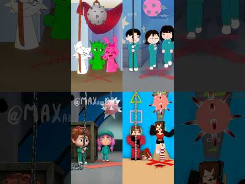 Squid Game Trap COMPLETE EDITION (Squid game 3) #animation #shorts