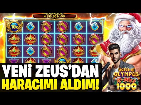 SLOT OYUNLARI 💥GATES OF OLYMPUS XMAS 1000X💥DEDE'den HARACIMIZI ALDIK 💥 #slot #slotoyunları #casino