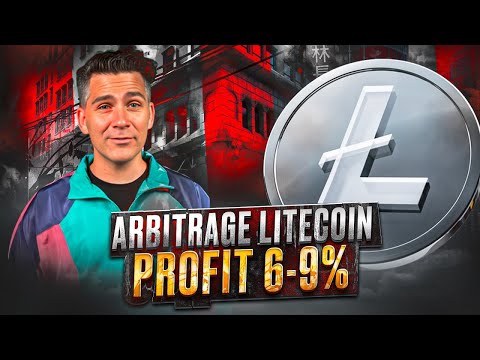 Crypto Arbitrage | Litecoin Arbitrage Strategy | Litecoin News 2024 | Profit +9% | Crypto News 2024