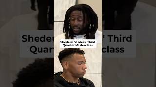 SHEDEUR LIGHTS UP THIRD QUARTER! GREAT THROWS & ONE SAIL! #shorts #nfl