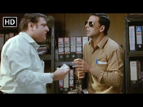 किसने कहा मैं रिश्वत लेता हूँ | Akshay Kumar, Manoj Joshi, Rajpal Yadav, Johnny Lever