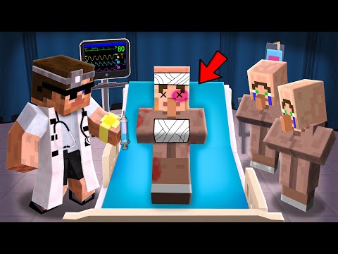 VILLAGERS ARE SICK in Minecraft!!