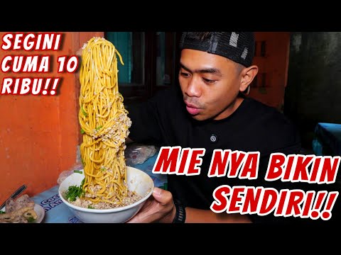 NEMU MIE AYAM TASIKMALAYA PORSI JUMBO, MIE NYA GAK GAMPANG PUTUS!!