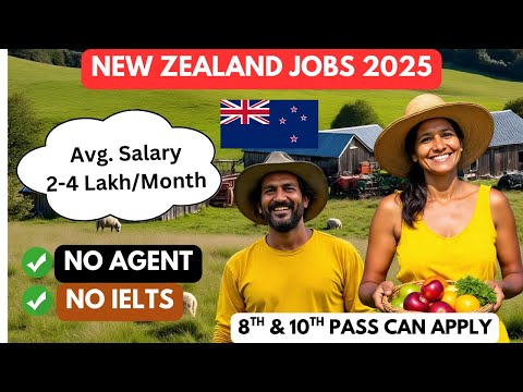 🇳🇿 New Zealand Dairy & Farm Jobs 2025 – No Degree or IELTS Required!