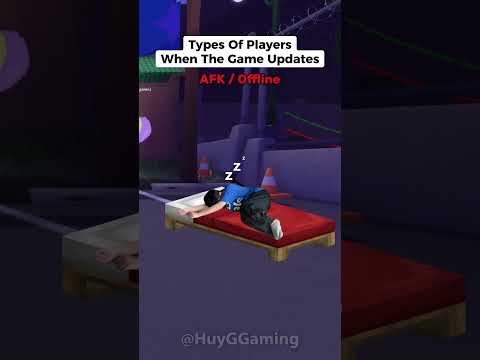 Types of Players When The Game Updates
