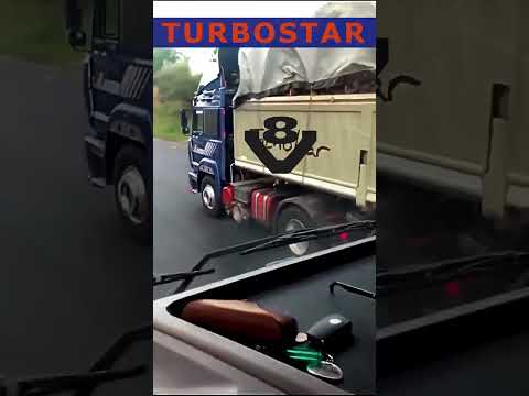 Turbostar 190-48 v8 sound con cambio fuller in sorpasso #turbostar #turbostar19048 #turbostarsound