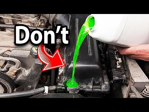 DONT EVER CHANGE THE COOLANT ON YOUR BMW!!