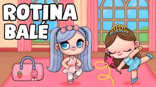 ROTINA AULA DE BALÉ 🎀🩰 AVATAR WORLD ROTINAS E HISTÓRIAS Ballet Class Routine