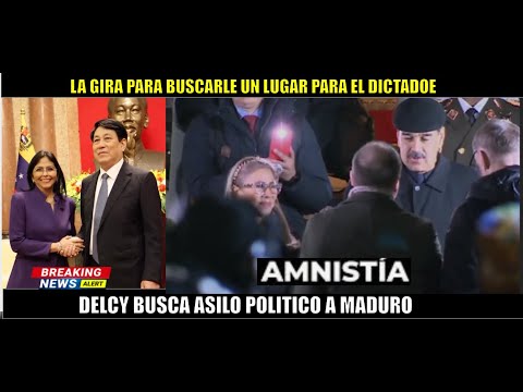 URGENTE!! REVELAN DELCY RODRIGUEZ BUSCA ASILO para MADURO PLAN B ACTIVADO