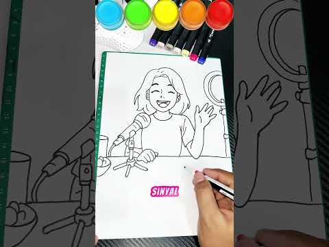 CERITA YOUTUBER MUKBANG MENINGGAL?! - MENGGAMBAR DAN MEWARNAI SAMBIL BERCERITA