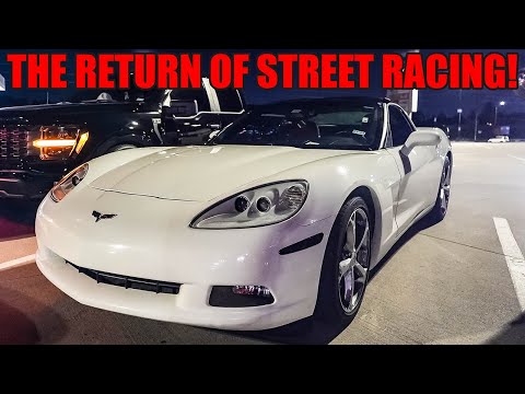 CAMMED C6 CORVETTE vs. THE WORLD! (TEXAS STREET RACING IS SO BACK!)