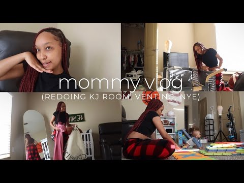 Venting about my feelings, Redoing my baby room, Mommy life | first vlog of 2025