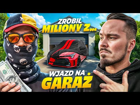 NIGDY CZEGOŚ TAKIEGO NIE WIDZIAŁEM *WJAZD NA GARAŻ DO MOTOKOTY* feat UPALANIE NA POLU