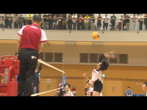 全中バレーが長崎県で開催 地元の声援受け諫早中が劇的勝利
