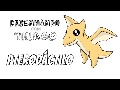 PTERODÁCTILO (Desenhando com Thiago)