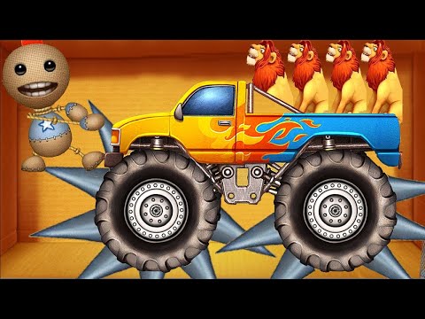 Monster Truck vs The Buddy  -  Kick The Buddy Gameplay Walkthrough 2023