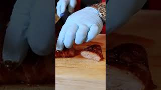 Grilled Pork Tenderloin - Cajun Injected & Bacon Wrapped