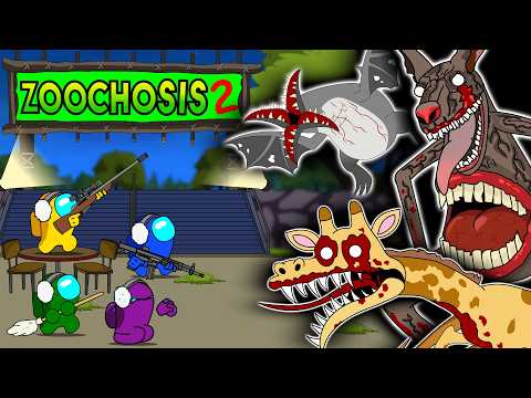Among Us vs ZOOCHOSIS 2 || ANIMTION