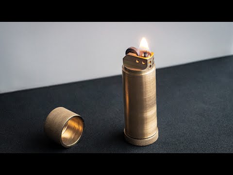 Making Brass Lighter From Scrap