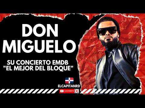 Don Miguelo hace historia con su concierto en Gan Arena del Cibao