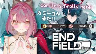 【Arknights: Endfield】Camille Gacha & FULL Story Quest Reaction! カミーユお迎えガチャ＆ストーリー読むぞ【EN/日本語/中文】