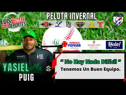 Yassiel Puig  “  No Hay Nada Difícil Tenemos Un Buen Equipo”  | Estrellas Derrotan Aguilas 5-3|