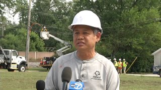ComEd provides update on storm power outage restoration efforts in Chicago area