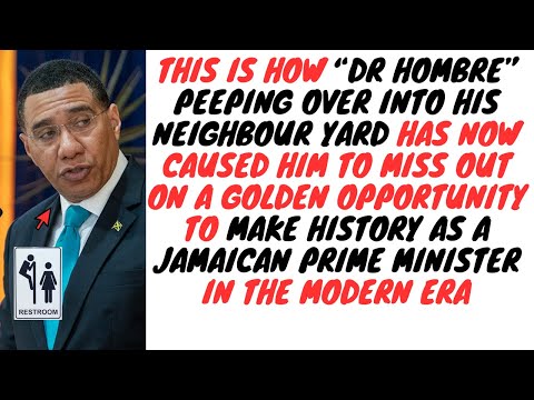 Andre Holness Was So Busy Peeping Next Door He Didn't Realize This Great Opportunity At His Yard